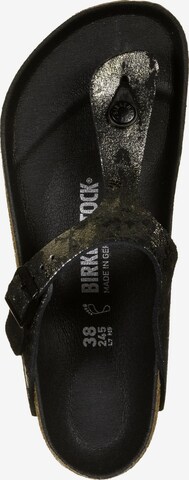 BIRKENSTOCK T-Bar Sandals 'Gizeh' in Black