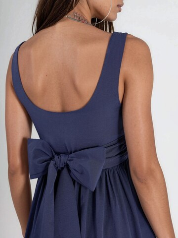 Busem Dress in Blue