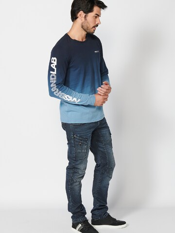 KOROSHI Shirt in Blauw