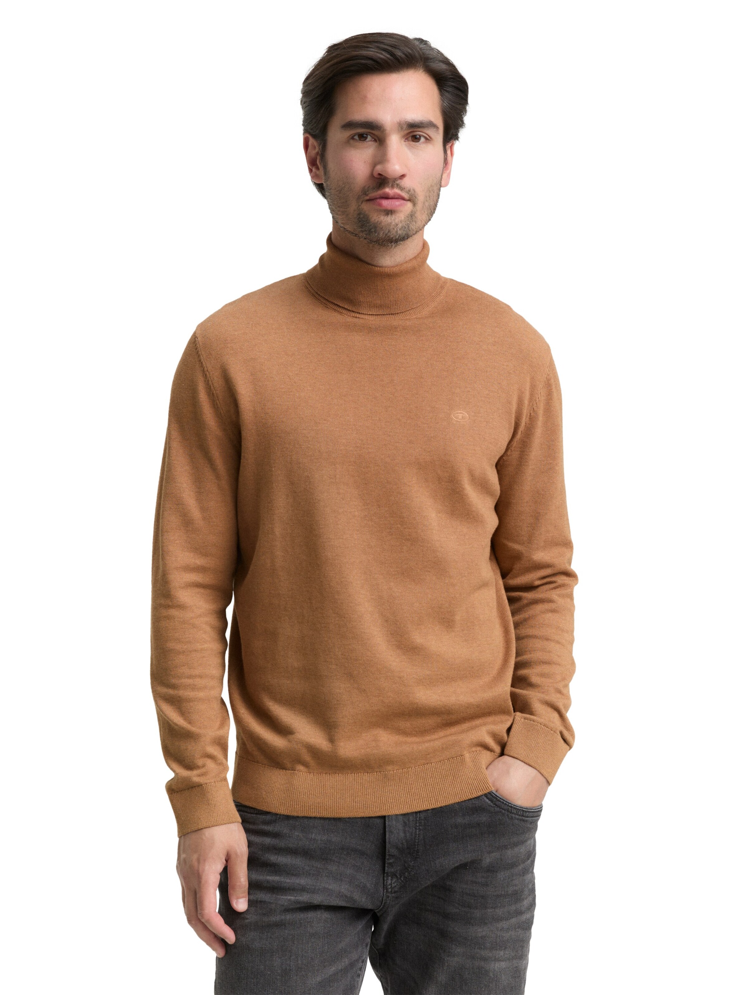 TOM TAILOR Pullover in Braun: Vorderseite