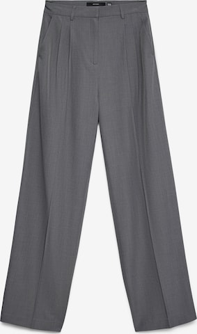 Vero Moda Tall Wide Leg Laskoshousut 'VMGRACE' värissä harmaa: etupuoli