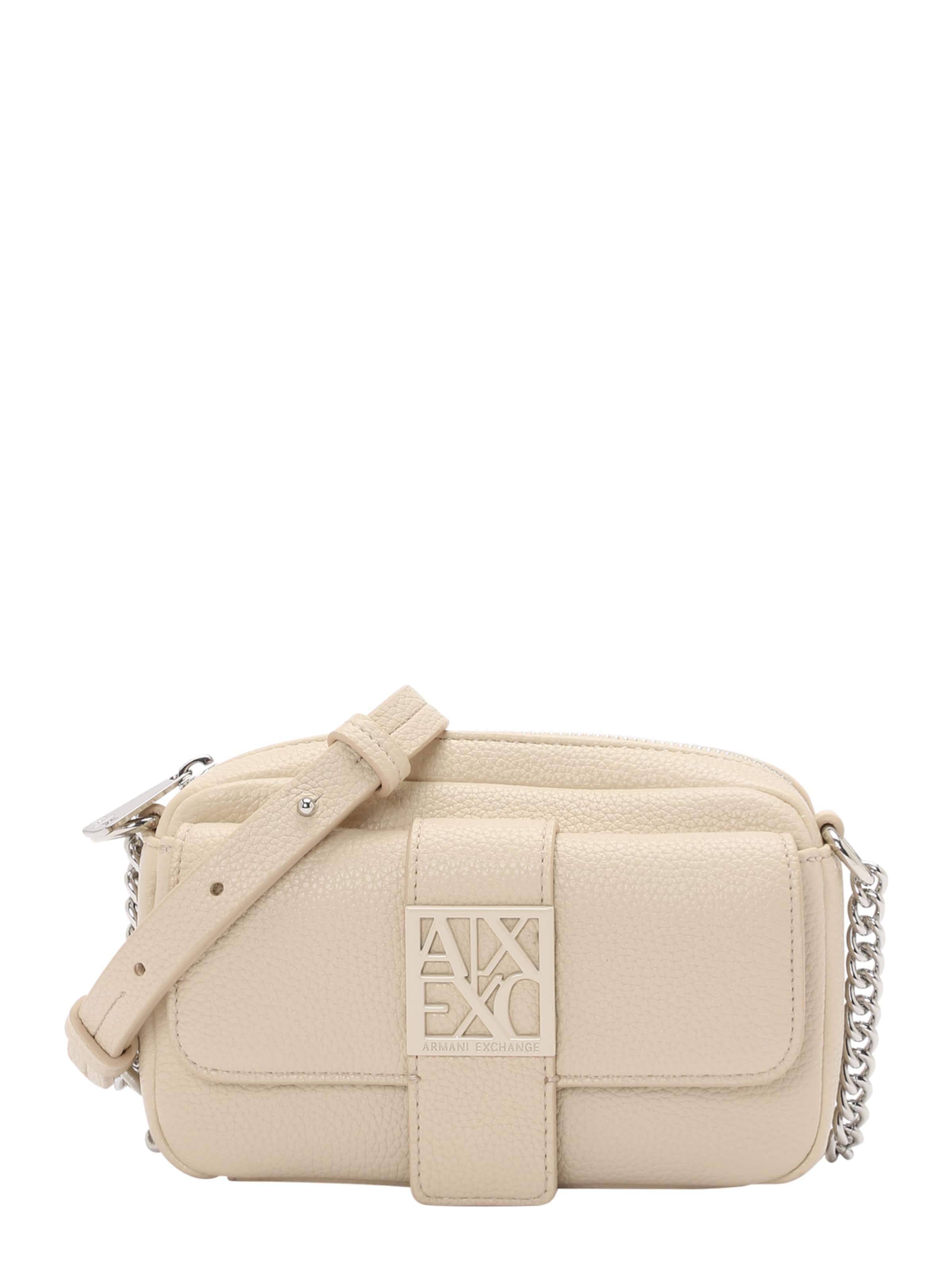 ARMANI EXCHANGE Crossbody bag 'SUSIE' in Beige: front