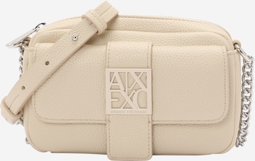 Borsa a tracolla 'SUSIE' di ARMANI EXCHANGE in beige: frontale