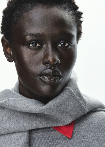 MANGO Pullover 'LUCCACIR' in Grau
