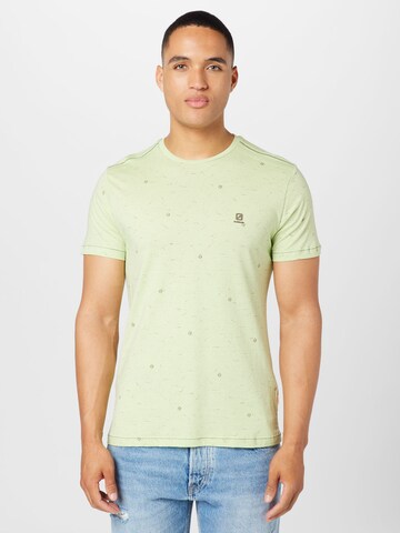 Maglietta di Gabbiano in verde: frontale