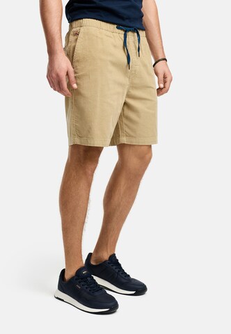 Regular Pantalon 'Polle' INDICODE JEANS en beige