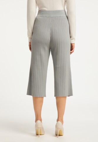 usha BLACK LABEL Wide Leg Hose in Grau