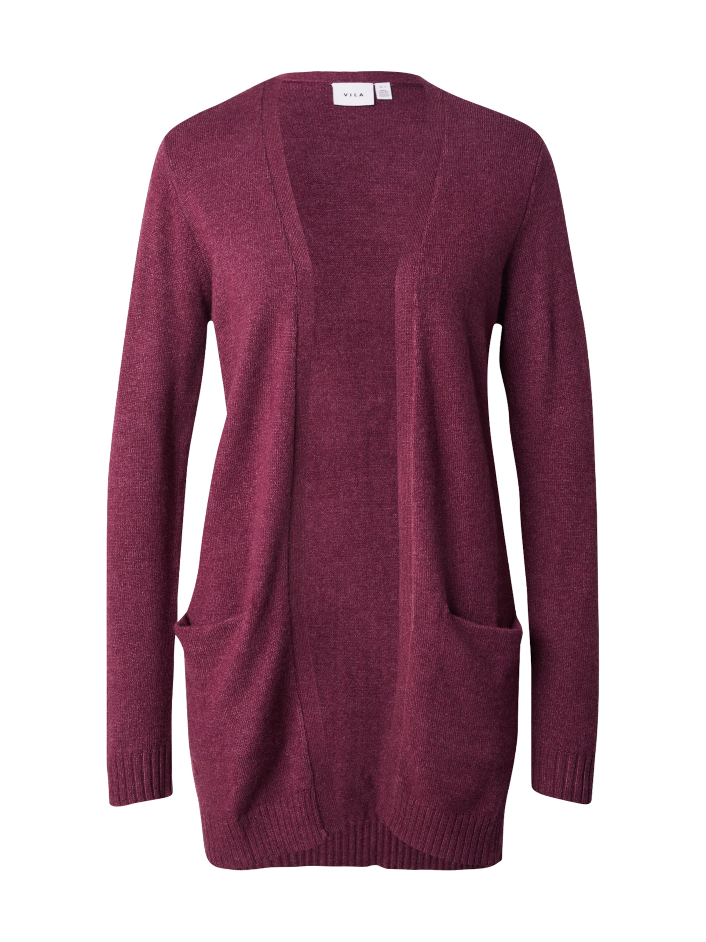 VILA Kardigan 'VIRil' – fialová: přední strana