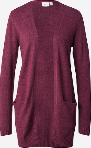 VILA Knit cardigan 'VIRil' in Purple: front