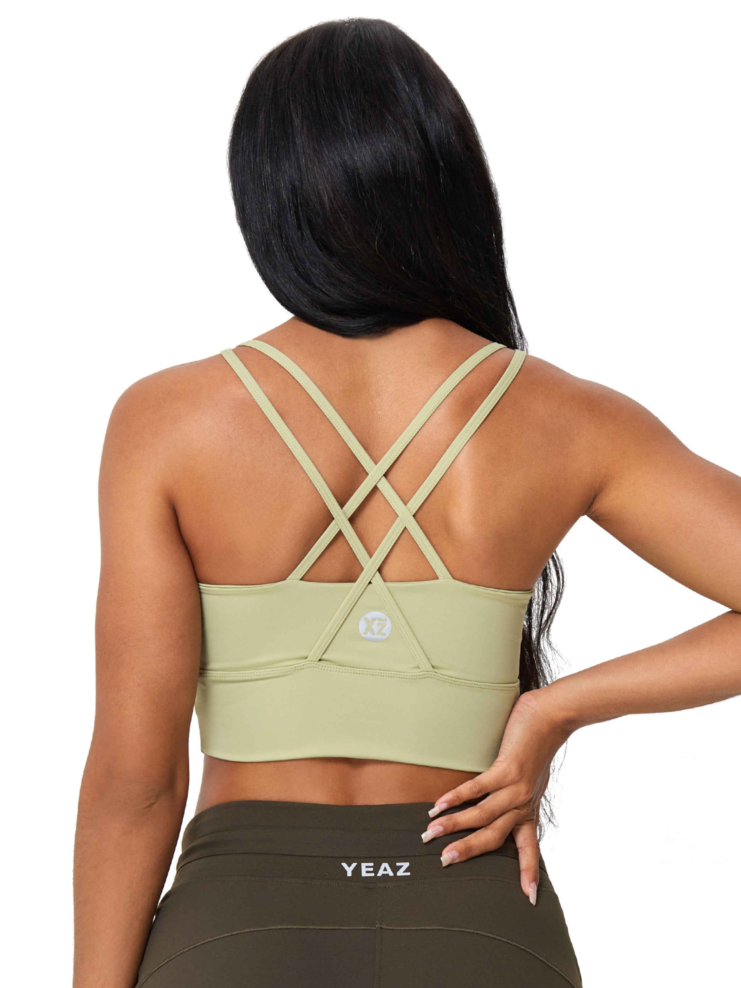 Top sportivo 'Grace' di YEAZ in verde