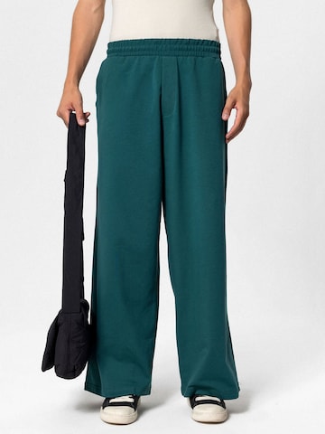 Wide leg Pantaloni di VAMOS CLO in blu: frontale