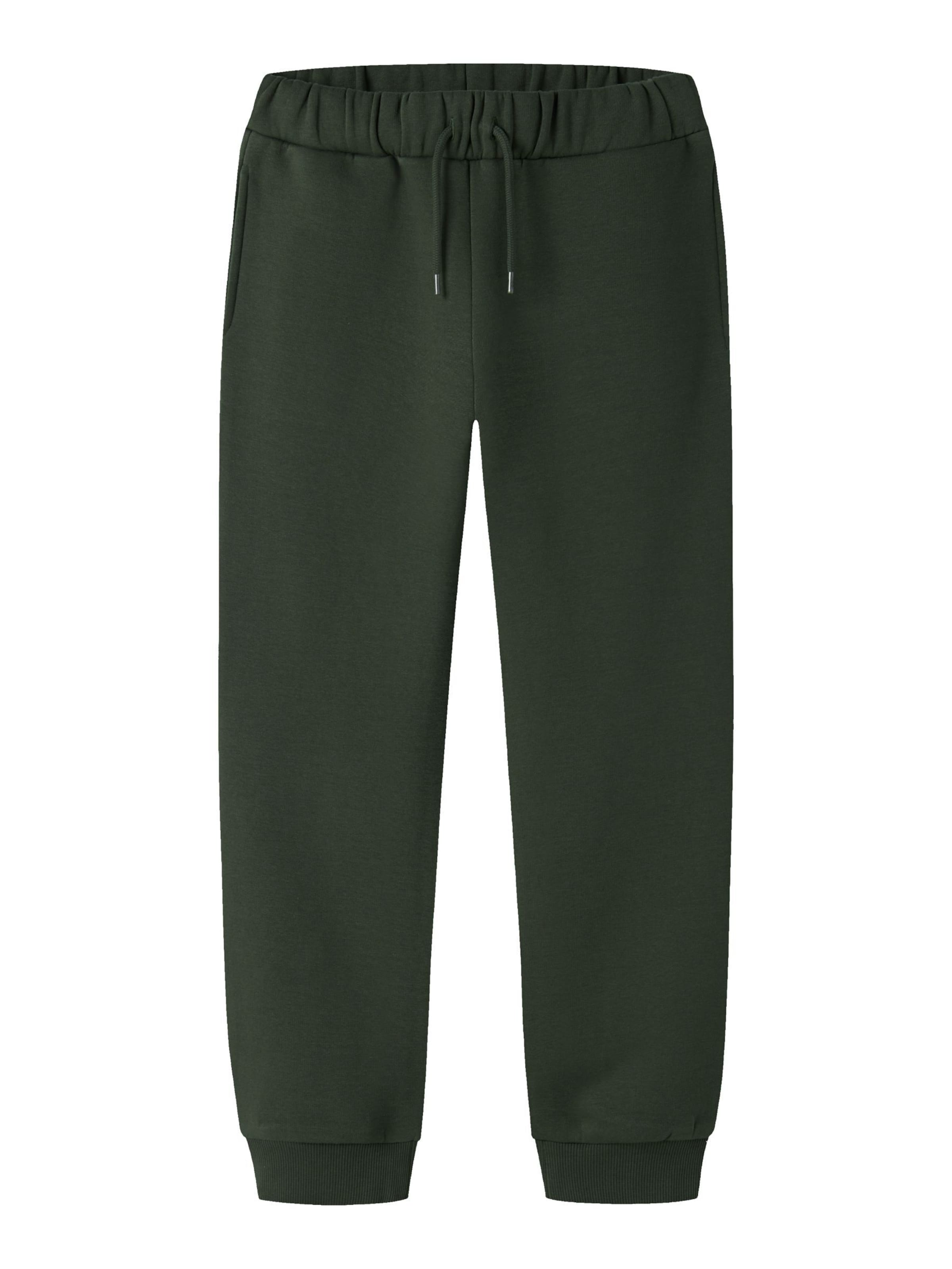 NAME IT Trousers in Green: front