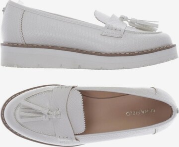 Anna Field Flats & Loafers in 37 in White: front