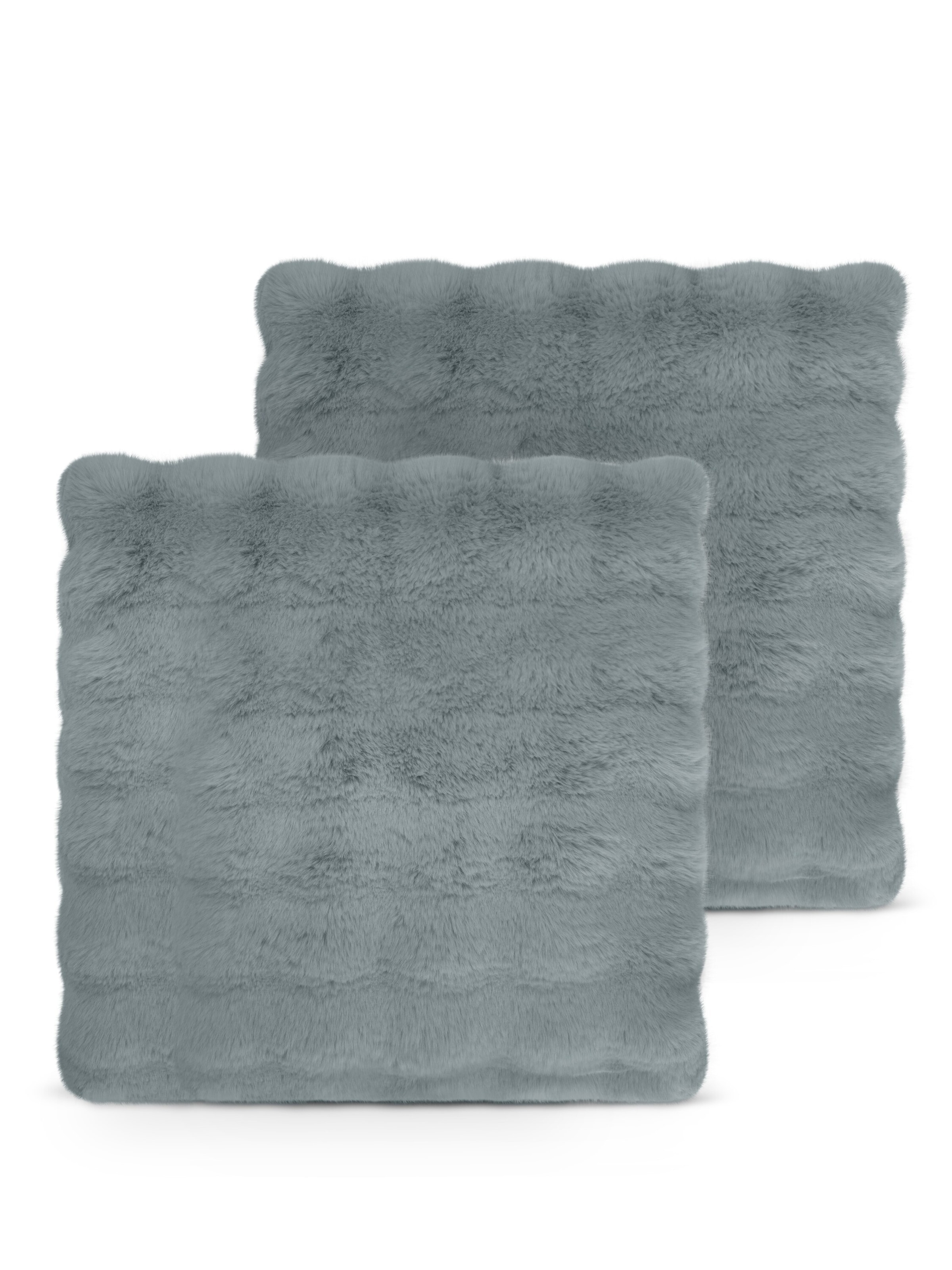 Coussins ' Milan ' Aspero en gris : devant