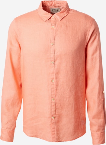 SCOTCH & SODA - Regular Fit Camisa em laranja: frente