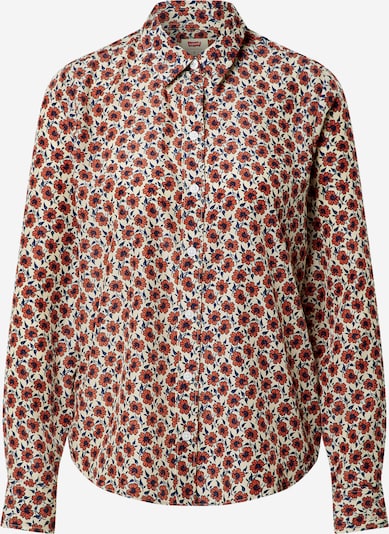 LEVI'S Blouse in Petrol / Orange / Dark orange, Item view