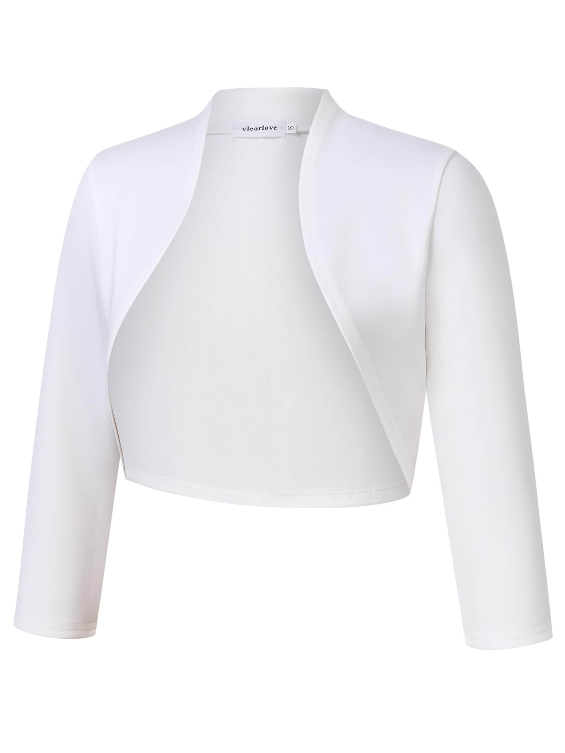 Yesfashion Bolero‌‌‌‌‌‌‌ in Weiß: Vorderseite