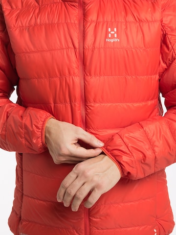 Haglöfs Outdoor jacket 'L.I.M Down' in Red