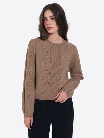 Imily Bela Sweater in Brown: front
