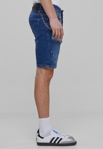 2Y Premium Regular Shorts in Blau