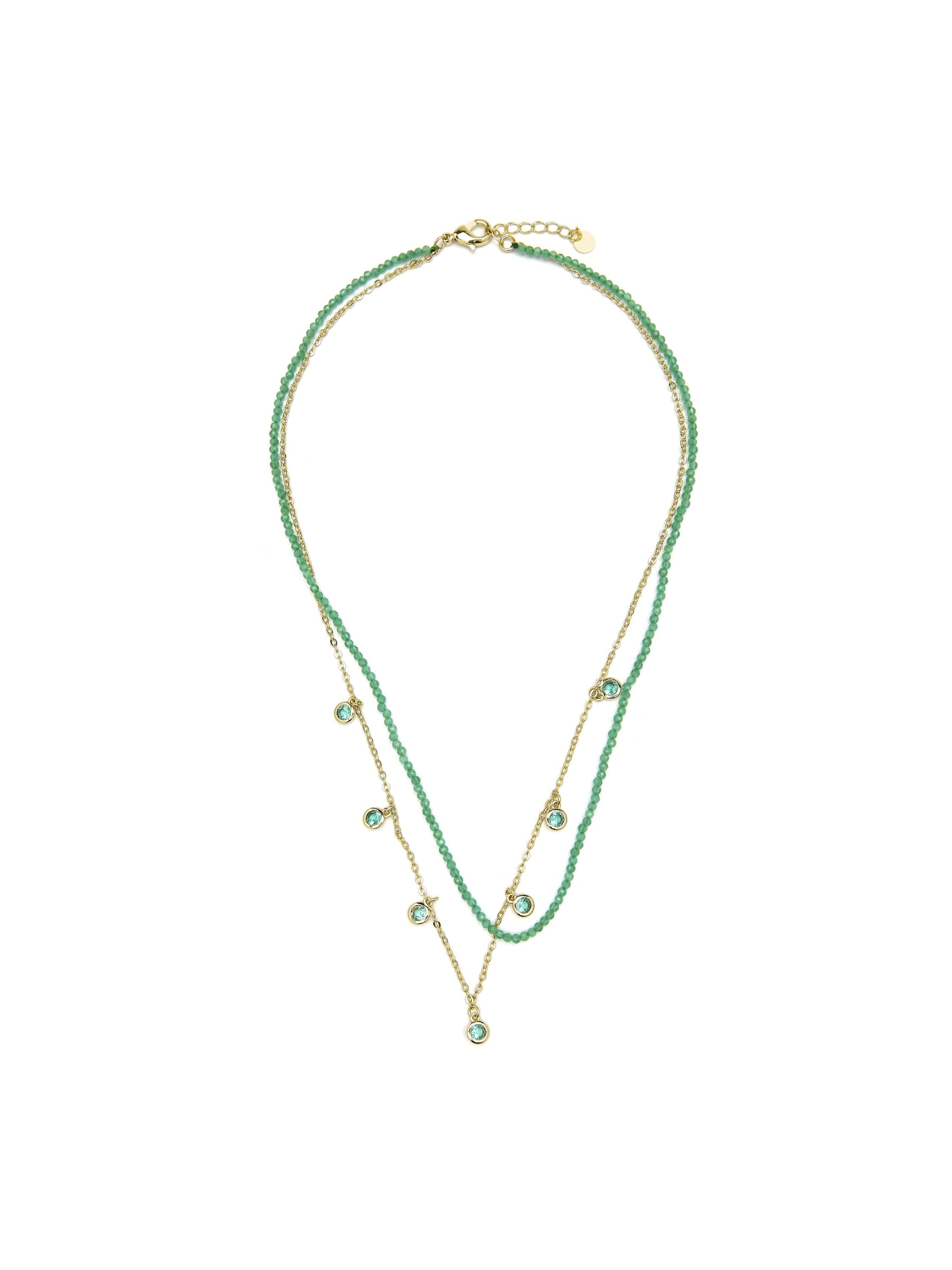 Chaîne 'Zaru' Luxenter en vert : devant