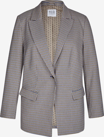Blazer Rock Your Curves by Angelina K. di colore crema / blu / talpa / nero, Visualizzazione prodotti