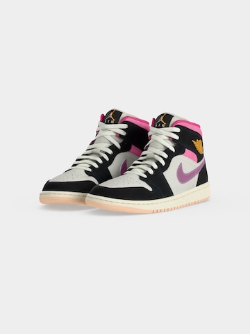 Jordan Magas szárú sportcipők 'Air Jordan 1 Mid SE' - fekete