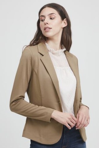 ICHI - Blazer 'Kate' em bege: frente