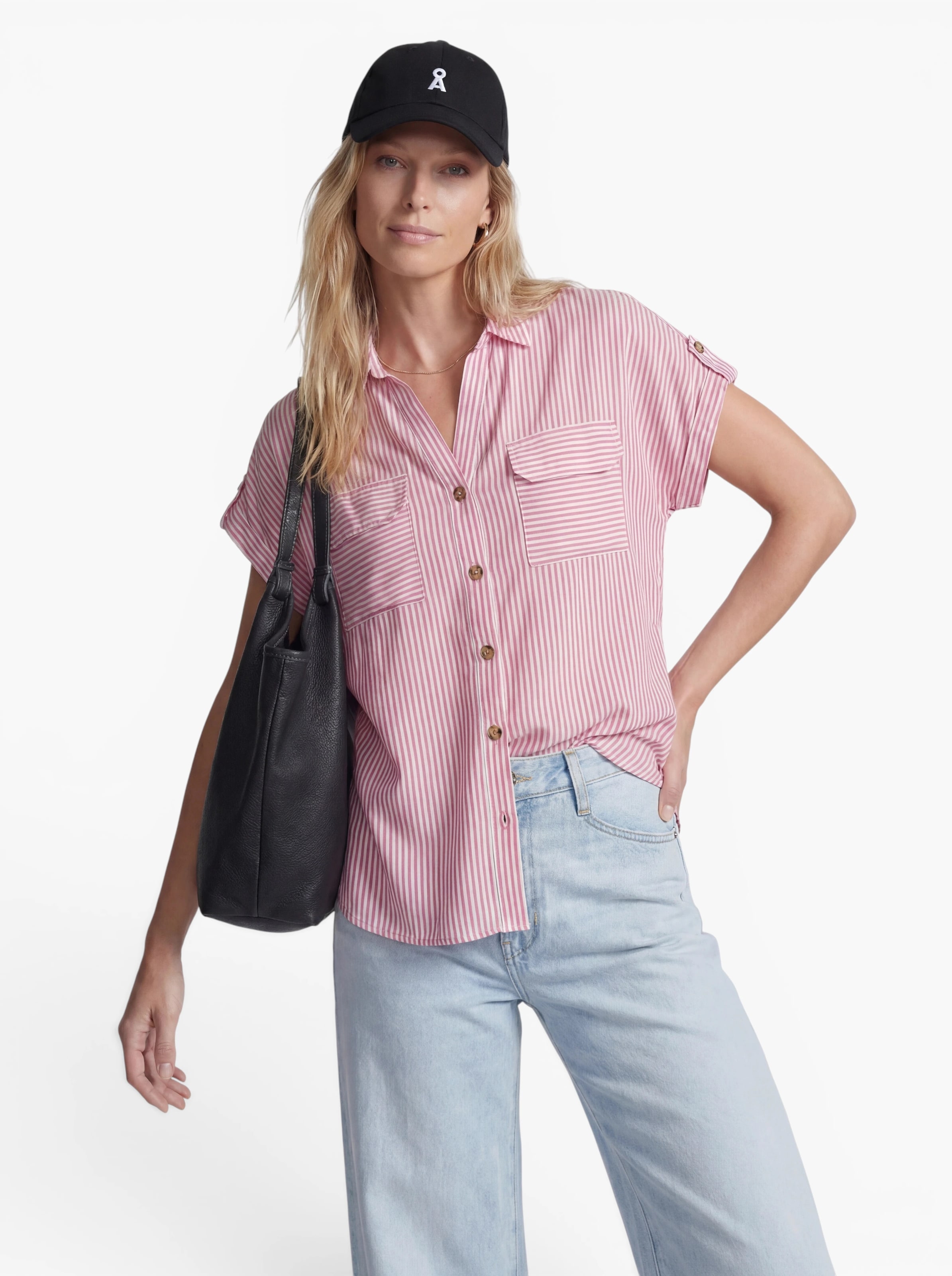 VERO MODA - Blusa 'VMBumpy' en rosa