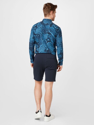 HUGO Regular Shorts 'Diz' in Blau