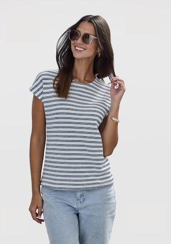 VIVANCE by LASCANA Shirt in Blue