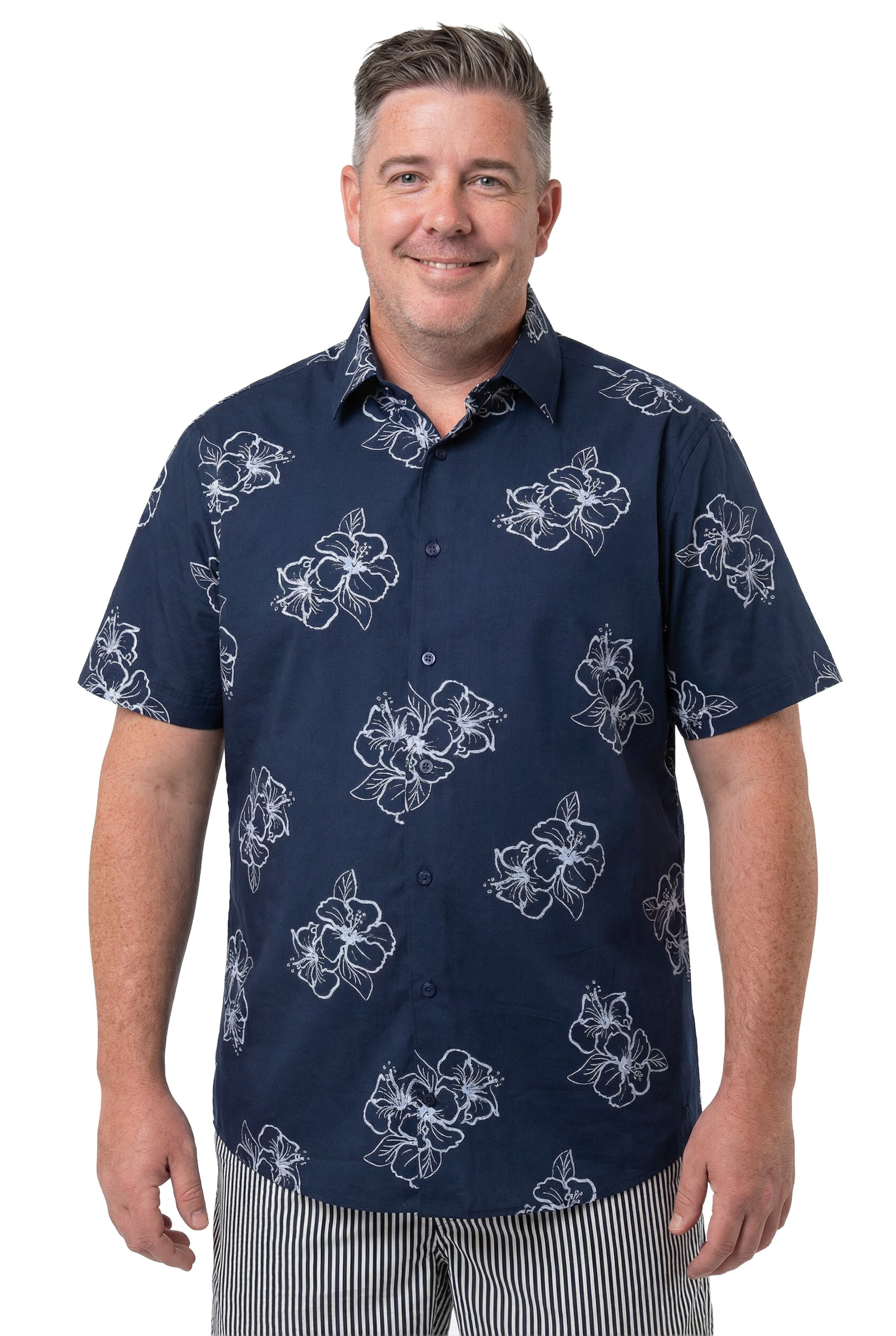 Men Plus Zwemshorts in Gemengde kleuren: voorkant