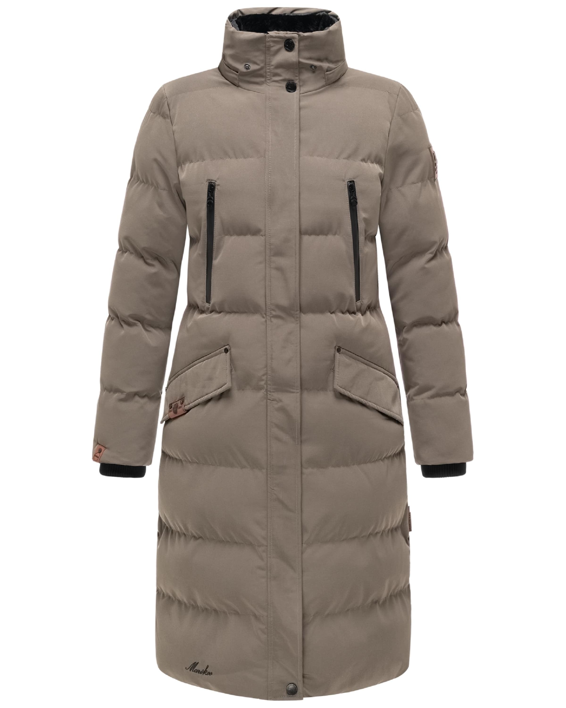 Cappotto invernale 'Schneesternchen' di MARIKOO in marrone