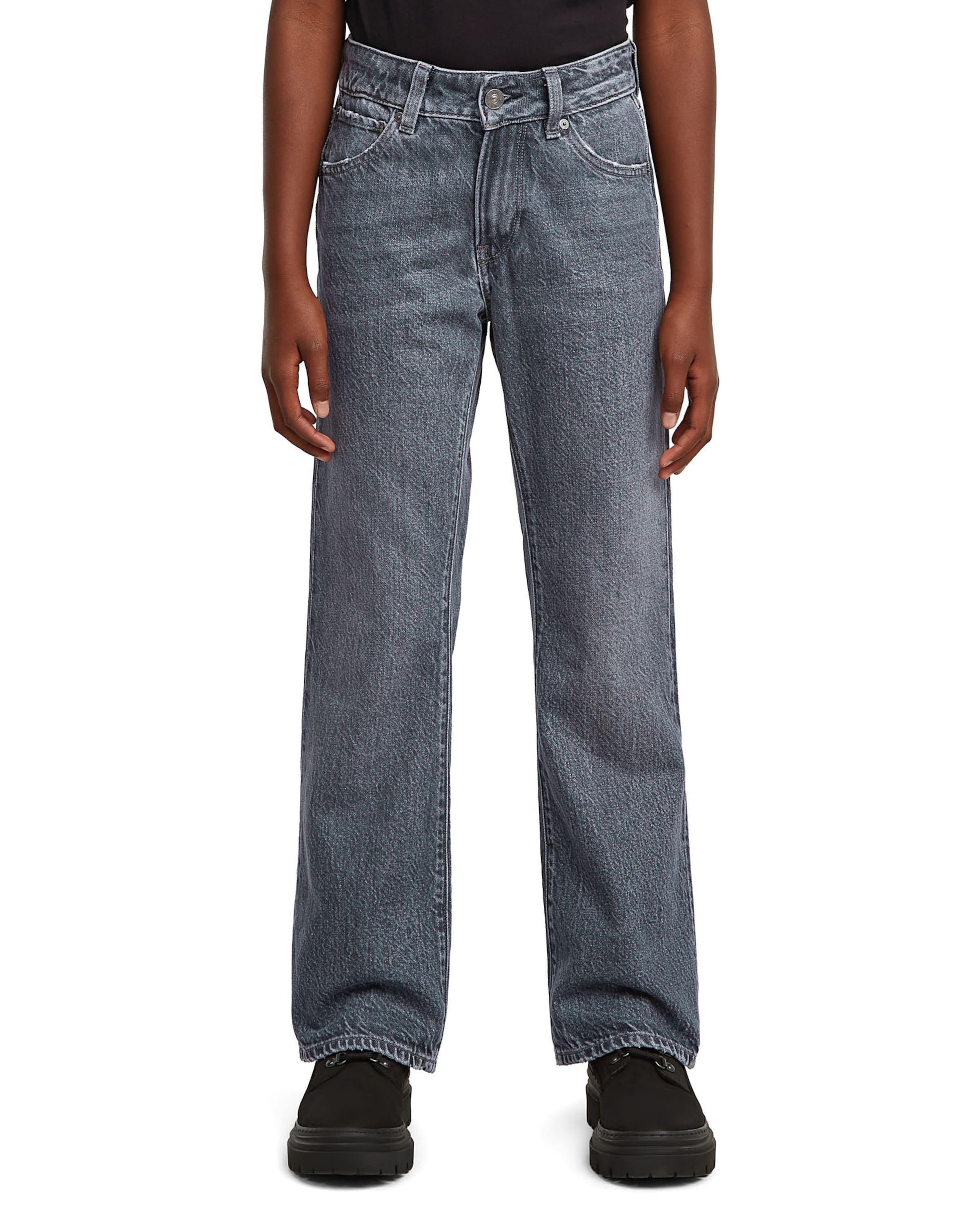 G-STAR Bootcut Jeans 'Girls G-Bootcut Jeans' in Blauw: voorkant