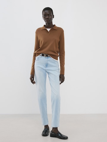 MANGO Slim fit Jeans 'NEWMOM' in Blue