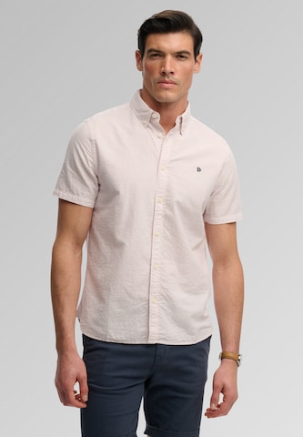 Superdry & Co Comfort fit Overhemd 'Classic' in Roze: voorkant