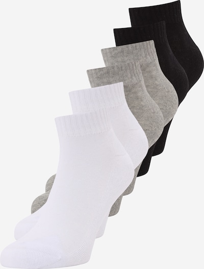 FILA Čarape u siva melange / crna / bijela, Pregled proizvoda