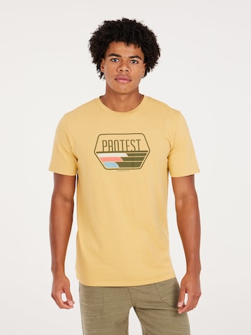 PROTEST Shirt 'PRTSTAN' in Geel