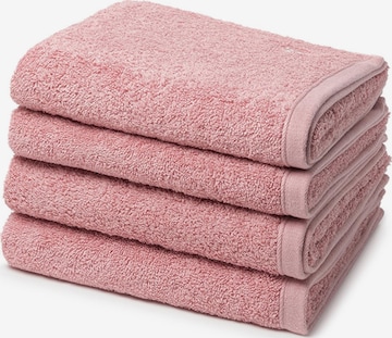 ROSS Handtuch 'Vita' in Pink: Vorderseite