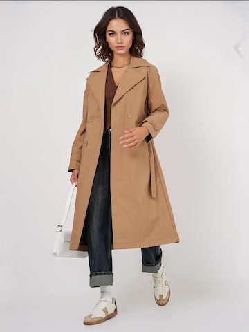 Bigdart Tussenmantel in Beige: voorkant