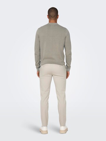 Only & Sons Slimfit Chino 'ONSMARK LUCA' in Beige