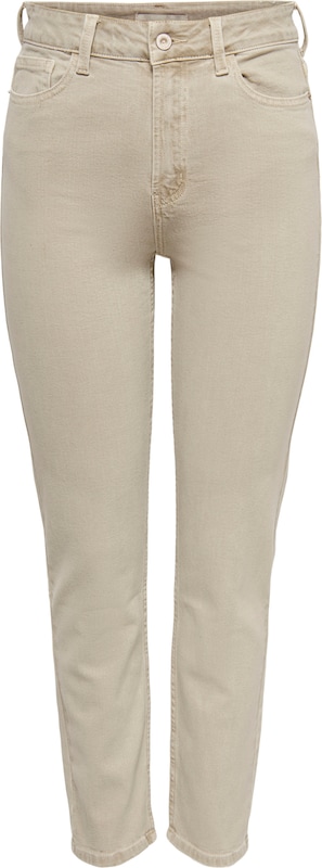 ONLY Slimfit Jeans 'Emily' in Beige