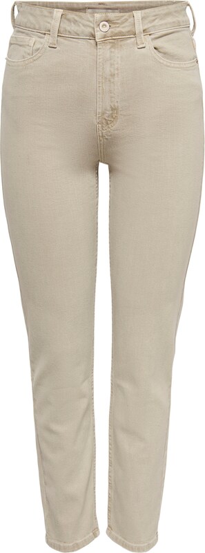 ONLY Slimfit Jeans 'Emily' in Beige ONLY Slimfit Jeans 'Emily' in Beige