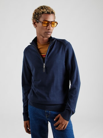 INDICODE JEANS Pulóver 'Ancona' - kék: elől