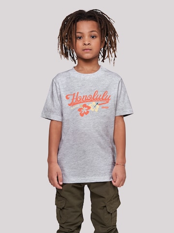 F4NT4STIC Shirt 'Honolulu' in Grau: predná strana