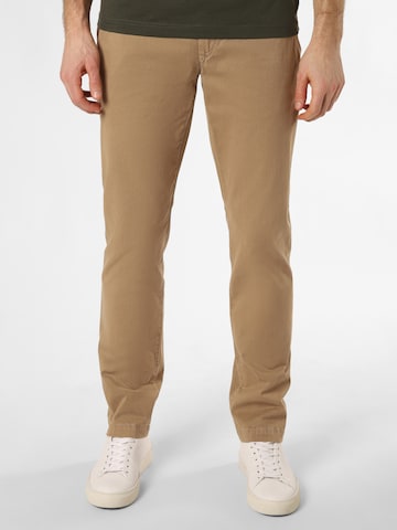 Alberto Chino Pants 'Lou' in Beige: front