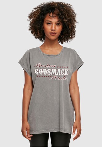 Merchcode T-Shirt  'Godsmack - Boston' in Grau: predná strana