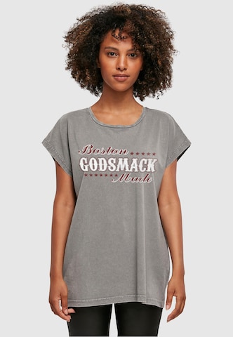 Merchcode Shirt 'Godsmack - Boston' in Grijs: voorkant