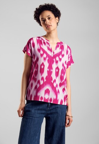 STREET ONE Blouse in Pink: front