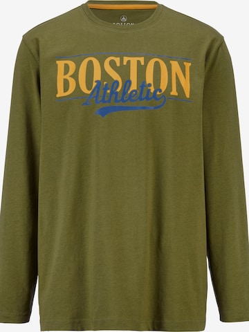 Boston Park Shirt in Groen: voorkant
